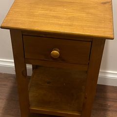 Single Drawer Bedside Table