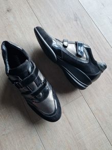 Geox Ecco Patent Leather Tech Sole