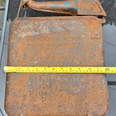 Vintage Eversure petrol jerry can