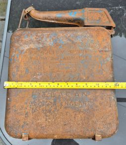 Vintage Eversure petrol jerry can