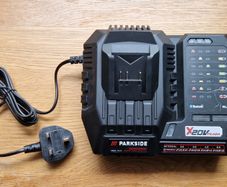 Parkside 20V 12A super-fast smart charger