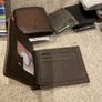 Brown leather wallet Image 2