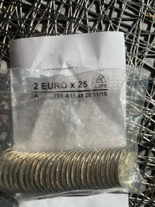 Sealed Roll of 25 Irish 2 euro Hibernia 2016 Commemorative Coins Uncirculated