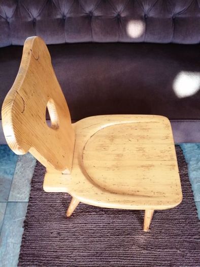 Mid Century Scandinavian Children's Chair