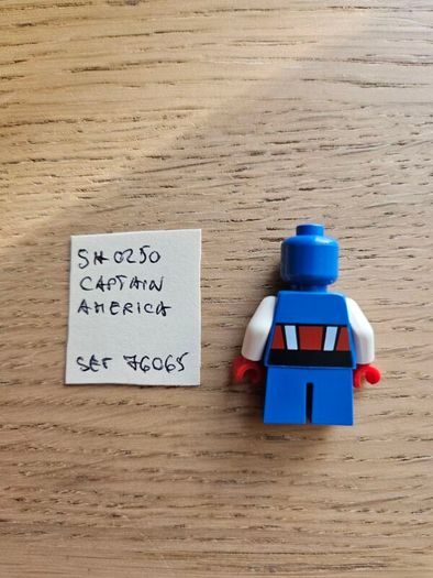 lego sh0250 captain america, set 76065