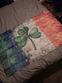 Katie Taylor 5x3 ft ireland flag for the fight