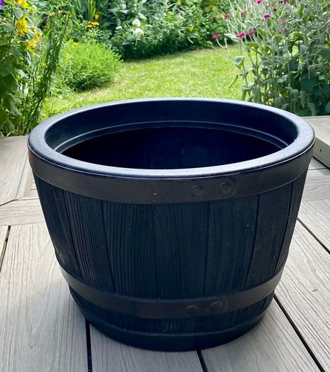 Half barrel Planter
