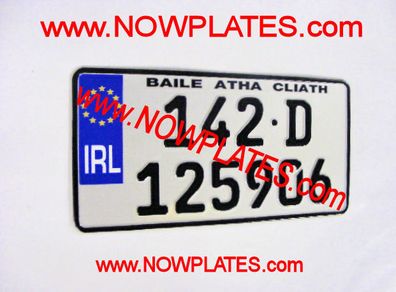 German Square Plate Pressed Euro