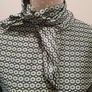 Zara geometric silky feel top uk10 bnwt Image 2
