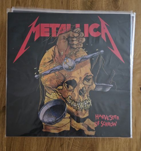Metallica "Harvester Of Sorrow" 12" Vinyl Reissue