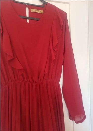 Pala Doro Burgundy Dress