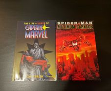 Assorted Marvel trade paperbacks