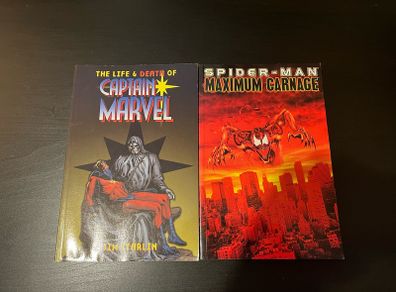 Assorted Marvel trade paperbacks