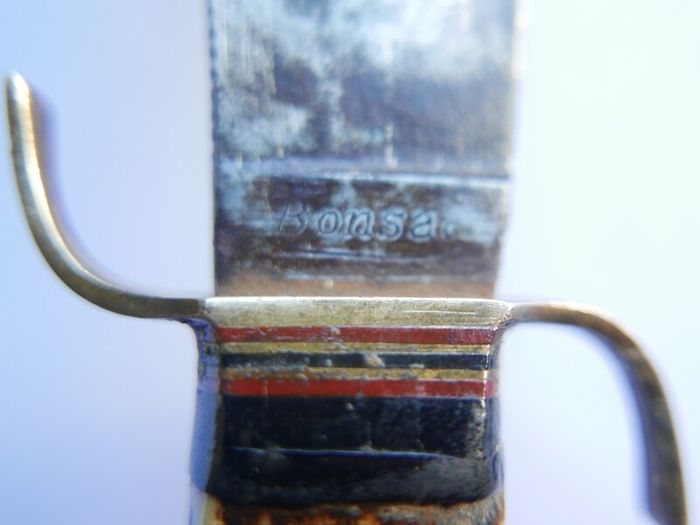 Vintage Solingen Germany Fixed Blade Knife