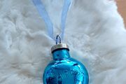 2026 Turquoise Christmas tree decoration