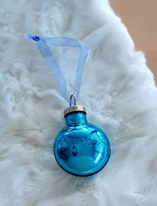2026 Turquoise Christmas tree decoration