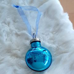 2026 Turquoise Christmas tree decoration