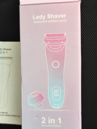 Skin Glow Pro Razor, Divanity Razor, 2024 Nano Razor, Women's Electric, Intimate Shaver for Women, 2-in-1 Interchangeable Blade, Suitable for Bikini, Arms, Legs, Various Body Parts