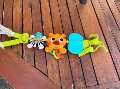 Bright Starts Baby Car Seat / Stroller Toy Bar