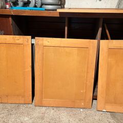 Kitchen press doors