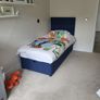 Faith & Ethan Boucle Navy Single Bed Image 2