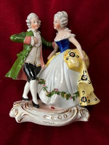 Antique Carl Schneider Grafenthal Porcelain Figurine