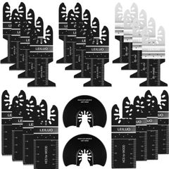 24 PC Multitool Blades LEILUO Oscillating Saw Blades for Wood Metal Plastics Quick Release Oscillating Tool Blades Kit Fit Dewalt Worx Rockwell Milwaukee Makita Ryobi Silverline Black Decker etc (FREE POSTAGE)