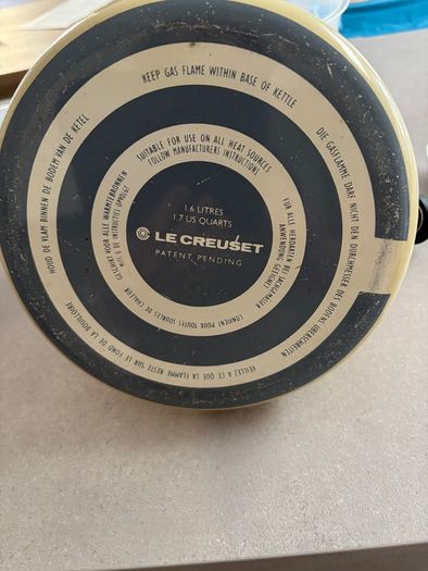 Le Crueset kettle