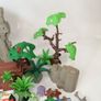 Playmobil Jungle Temple Ruin 3015(almost complete)& Tree Stump Goblin 3898(Rare) Image 8