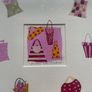 Pink handbag painting Image 2