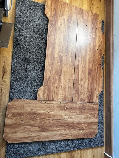 L-shaped Electric Standing Desk
