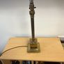 vintage brass lamp Image 2