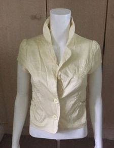 Yellow H&M top/ jacket