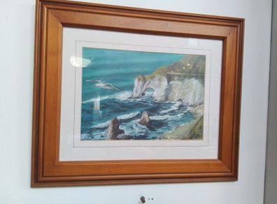 "Wishing Arch" Portrush Painting