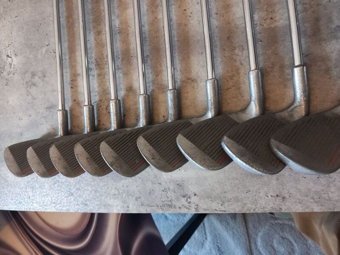 Wilson golf irons. Right handed clubs