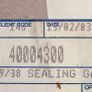 Rear Crank Seal (Fiat/Lancia) Image 3
