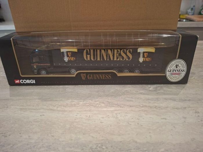 Corgi Guinness ERF Curtainside