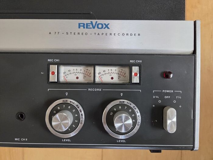 ReVox A77 Mk IV Tape Recorder 4 Track