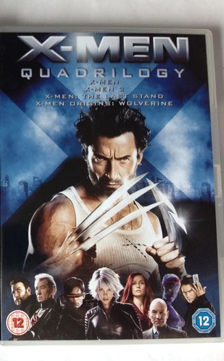 X-Men: Quadrilogy Boxset (Marvel) [Movie DVD]