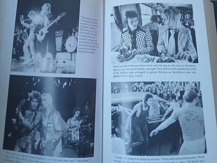 David Bowie Starman by Paul Trynka Hardback First Edition