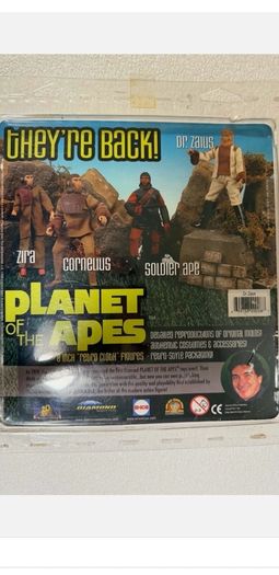 Diamond Select Toys Planet of the Apes Dr. Zaius 8" Action Figure   Plant Of The Apes Zira 8 inch Action Figure Diamond Select   Planet of the Apes Soldier Ape 8 Inch Action Figure Diamond Select   Diamond Select Planet Of The Apes Cornelius Mego Retro Ac