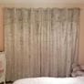 Silver, crushed velvet curtains Image 2