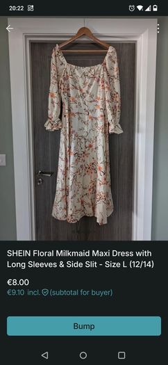 dress size large 10-12.