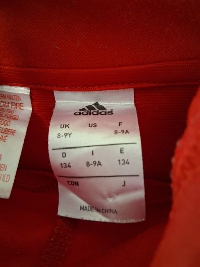 Munster Rugby Hoodie Track Top. Official Adidas Youth Age 8 To 9 Years. Collect In Dublin Or Receive Via Post.