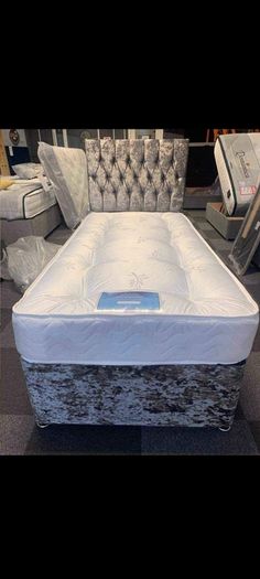 New Single, Double, King & Superking Tufted Sprung Memory Foam Mattresses In Stock