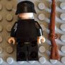 Lego compatible, military figures, German infantry. 15 figures plus rifles. Image 2