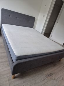 King Size Bed with IKEA Mattress