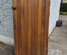 Timber Front Door