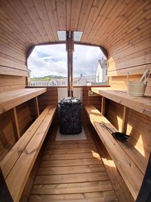 Mobile Trailer Sauna