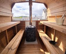Mobile Trailer Sauna
